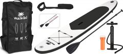 XQMAX Paddleboard WAIKIKI SUP 305 - BLACK SET