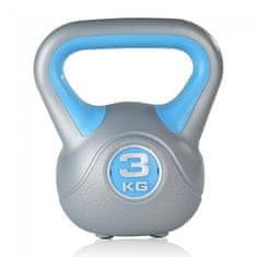 LiveUp ČINKA KETTLEBELL PLAST LiveUp 3 kg