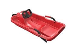 Plastkon Boby riaditeľné Skibob SEDCO červené veľkosť 86 x 43 x 17 cm