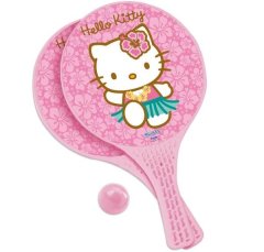 Mondo Plážový tenis HELLO KITTY 15891 MONDO ružová veľkosť rakety 37x22,5cm