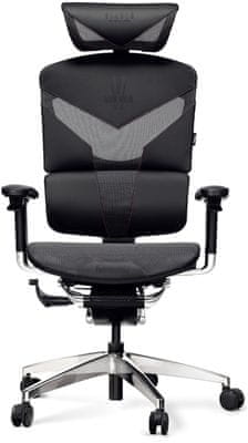 Diablo-Chairs V-Dynamic, čierna (5902560335422) herná kancelárska ergonomická stolička