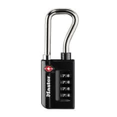 MasterLock Visiaci kombinačný zámok TSA 4696EURDBLK 