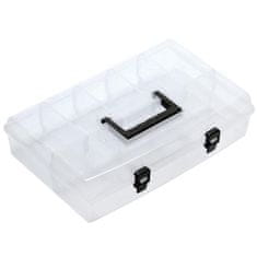 Prosperplast Kufríkový organizér UNIBOX NUN14, 8.5x23.8x35.9 cm, 6 priečok