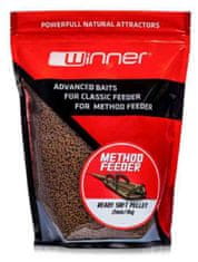 Tandem Baits Winner Method Feeder Ready Soft pelety 2mm/1kg Garlic Candy