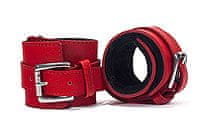 Devil Sticks Putá Devil Sticks Hand Cuffs Grain Leather red