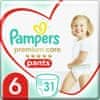 Pampers Plienkové nohavičky Premium Care Pants 6 (15+ kg) 31 ks