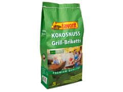 Favorit Brikety na grilovanie FAVORIT kokosové 5 kg