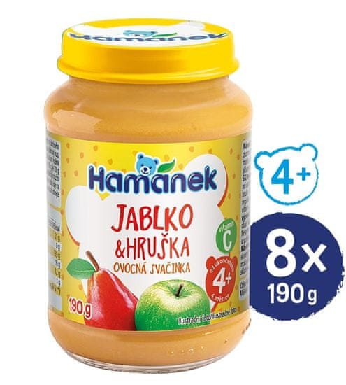 Hamánek S hruškami 8x 190g