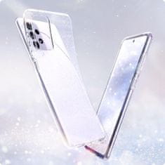 Spigen Liquid Crystal silikónový kryt na Samsung Galaxy A72, glitter priesvitný