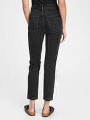 Gap Džínsy high rise cigarette with secret smoothing pockets 29LONG