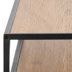 Design Scandinavia Konzolový stôl Seaford, 120 cm, MDF, prírodná