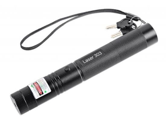 Laserové ukazovadlo, viditeľnosť 3,5 km, 4800 mAh D-168