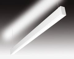 SEC SEC Závesné LED svietidlo priame a nepriame osvetlenie WEGA-MODULE2-FAB-DIM-DALI, 50 W, biela, 1409 x 50 x 94 mm, 3000 K, 5950 lm 320-B-553-01-01-SP