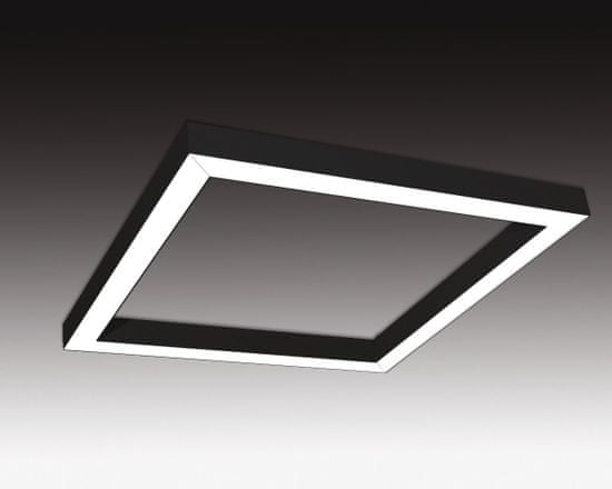 SEC SEC Závesné LED svietidlo nepriame osvetlenie WEGA-FRAME2-AA-DIM-DALI, 50 W, čierna, 886 x 886 x 50 mm, 4000 K, 6540 lm 321-B-004-01-02-SP