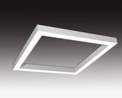 SEC SEC Závesné LED svietidlo nepriame osvetlenie WEGA-FRAME2-AA-DIM-DALI, 32 W, eloxovaný AL, 607 x 607 x 50 mm, 4000 K, 4360 lm 321-B-002-01-00-SP