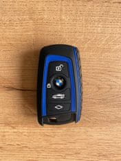 UNI Silikónový obal na kľúčik BMW F10 F20 F30 Z4 X1 X3 X4 M1 M2 M3 1 2 3 5 7 Modrý