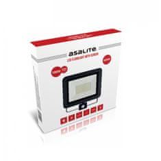 Asalite ASAL0135 LED reflektor so senzorom 100 W čierny Farba svetla (K): 4000