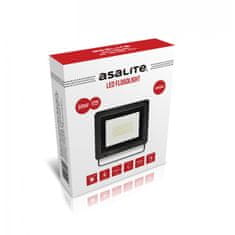 Asalite ASAL0128 LED reflektor 30 W čierny Farba svetla (K): 6500