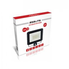 Asalite ASAL0135 LED reflektor so senzorom 100 W čierny Farba svetla (K): 4000