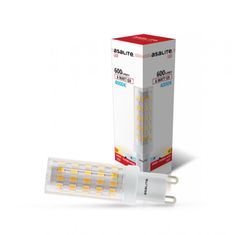 Asalite ASAL0158 LED bodová žiarovka G9 6 W číra Farba svetla (K): 3000