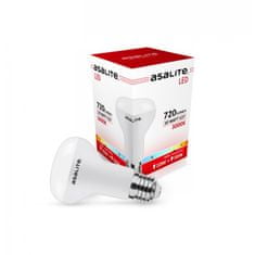 Asalite ASAL0066 LED žiarovka E27 10 W reflektorová R63 mliečna Farba svetla (K): 3000