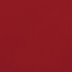 Vidaxl Tieniaca plachta, oxford, lichobežníková 3/4x3 m, červená