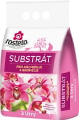 Rosteto Substrát - Orchidey a bromélie - 3 l