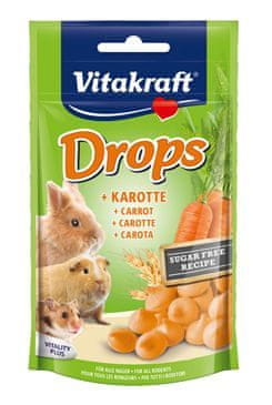 Vitakraft all Rodenta poch. Carotties Drops 75g