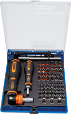 Narex 73-Tool Box MICRO Profi sada bitov 73 kusov