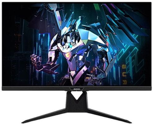 herný monitor gigabyte Aorus FI27Q (AORUS FI27Q-EK) dokonalý pozorovací uhol hdr vysoký dynamický rozsah čierny ekvalizér 1 ms doba odozvy elegantný dizajn