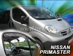 HEKO Deflektory okien Nissan Primastar 2001-2014 (krátké)