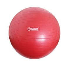 Master gymnastická lopta Super Ball priemer 75 cm - červená