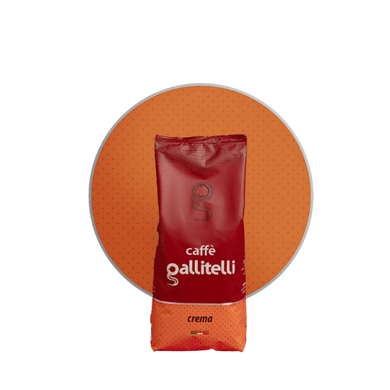 Caffè Gallitelli Crema zrnková káva 1 kg