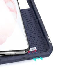 Dux Ducis Skin X knižkové kožené puzdro na Samsung Galaxy S21 Plus 5G, modré