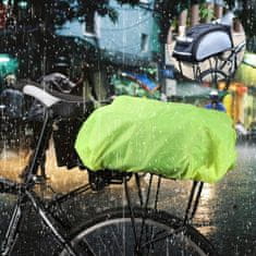 MG Rain pláštenka na batoh na bicykel, zelená