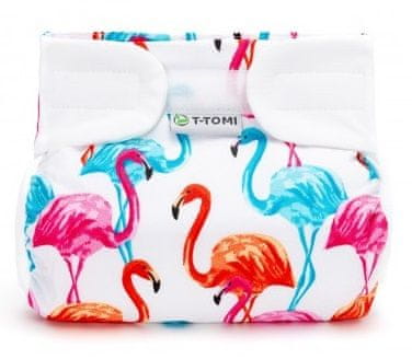 T-tomi Ortopedické abdukčné nohavičky - suchý zips, flamingo, 5-9 kg