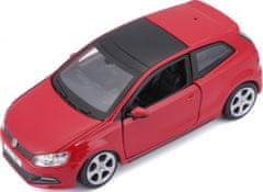 BBurago 1:24 VW Polo GTI Mark 5 červené