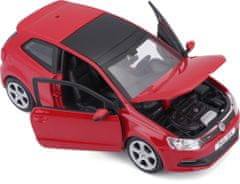 BBurago 1:24 VW Polo GTI Mark 5 červené