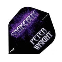 RED DRAGON Letky Peter Wright Snakebite Hardcore - Purple Logo RF6419