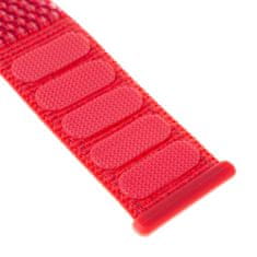 FIXED Nylonový remienok Nylon Strap pre Apple Watch 40 mm/ Watch 38 mm, tmavo ružová FIXNST-436-DPI