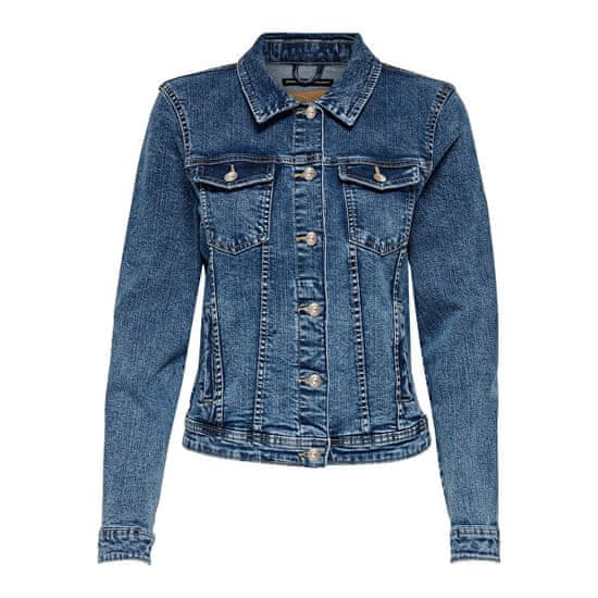 ONLY Dámska džínsová bunda ONLTIA LIFE Regular Fit 15170682 Medium Blue Denim