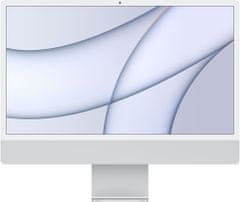 Apple iMac 24" 4,5K Retina M1 (MGTF3SL/A) strieborná, SK layout