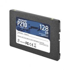 Patriot P210 SSD disk, 128 GB, SATA 3