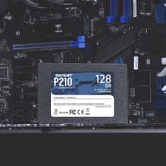 Patriot P210 SSD disk, 128 GB, SATA 3