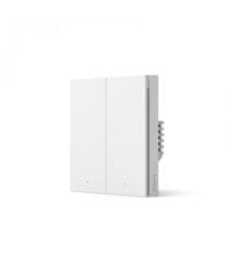 AQARA AQARA Smart Wall Switch H1 EU (With Neutral, Double Rocker) (WS-EUK04) - Zigbee vypínač s dvojitým relé