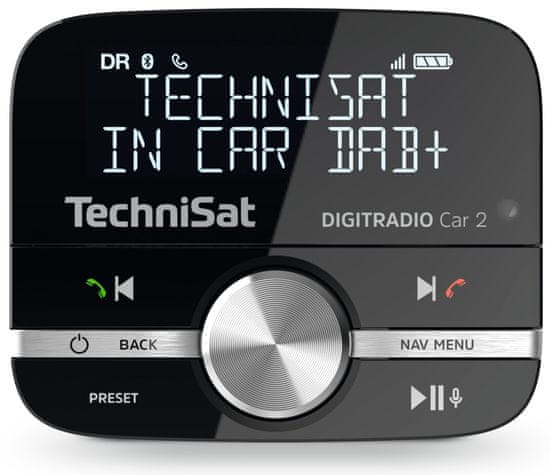 Technisat DIGITRADIO CAR 2, čierna/strieborná