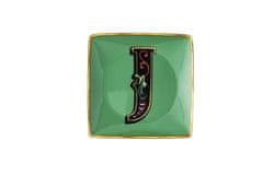 Rosenthal Versace ROSENTHAL VERSACE HOLIDAY ALPHABET Miska J 12x12 cm