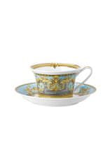 Rosenthal Versace ROSENTHAL VERSACE PRESTIGE GALA BLEU šálka s tanierikom nízky