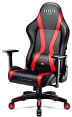 Diablo Chairs X-Horn 2.0, XL, čierna/červená (5902560336887)