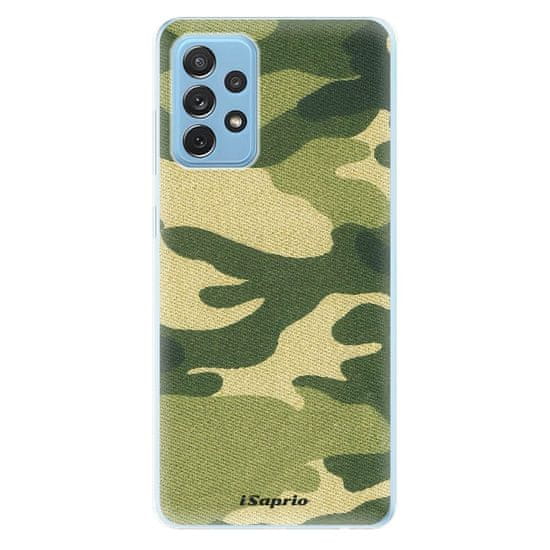 iSaprio Silikónové puzdro - Green Camuflage 01 pre Samsung Galaxy A72